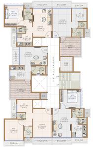 Project Image of 308.06 - 320.23 Sq.ft 1 BHK Apartment for buy in Saras Casa
