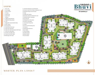 Project Image of 1330.0 - 2385.0 Sq.ft 2 BHK Apartment for buy in Bhuvi by Vasavi Buildox