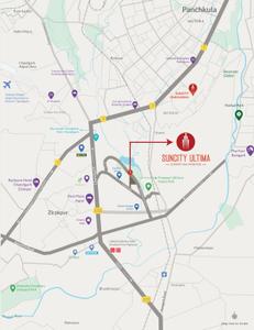 Project Image of 0.0 - 1073.0 Sq.ft 3 BHK Apartment for buy in Suncity Ultima
