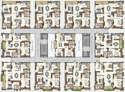 Project Image of 1535.0 - 1570.0 Sq.ft 3 BHK Apartment for buy in Nirmal Landmark