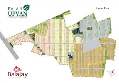 Project Image of 900.0 - 5400.0 Sq.ft Residential Plot Plot for buy in Shree Balaji Balaji Upvan Phase 2