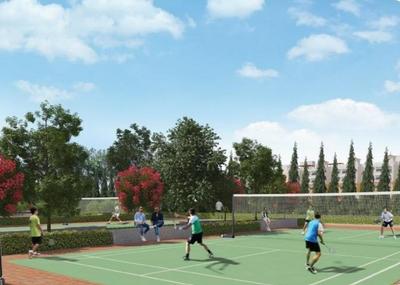 Alamo XS Real Castillo Badminton Court 3