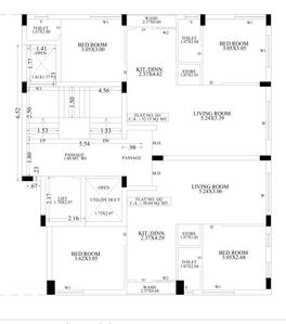 Project Image of 427.76 - 547.34 Sq.ft 2 BHK Apartment for buy in Shree Dwar Panchamrut Heights Tower A