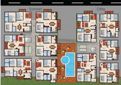 Project Image of 1073.0 - 1588.0 Sq.ft 2 BHK Apartment for buy in Jayanth Santis