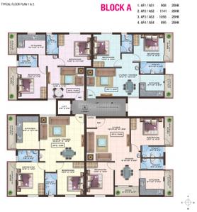 Project Image of 873.0 - 1315.0 Sq.ft 2 BHK Apartment for buy in Colorhomes Gates