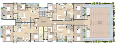Project Image of 1785 Sq.ft 3 BHK Apartment / Flat for sale in Pachpedi Naka for Rs. 5610000