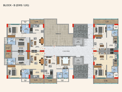 Project Image of 310.0 - 1086.0 Sq.ft 1 BHK Apartment for buy in R R Highline Tower