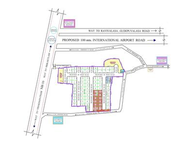 Aditya Residential Plots Master Plan 1