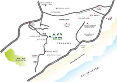 Project Image of 1150.0 - 1650.0 Sq.ft 2 BHK Apartment for buy in MVV Greens