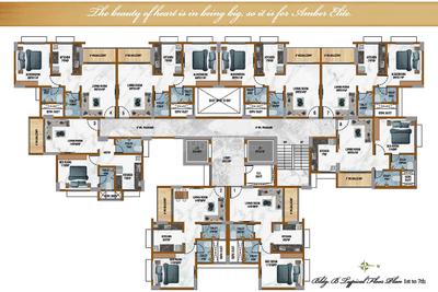 Project Image of 398.26 - 559.72 Sq.ft 1 BHK Apartment for buy in Amber Elite