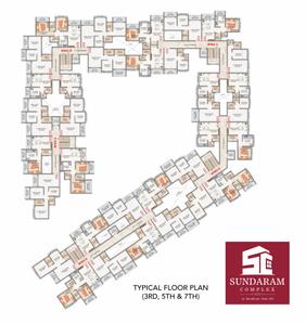 Project Image of 209.9 - 457.25 Sq.ft 1 RK Apartment for buy in Sundaram Complex