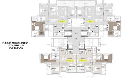 Project Image of 1064.0 - 3895.0 Sq.ft 3 BHK Apartment for buy in ANP Universe