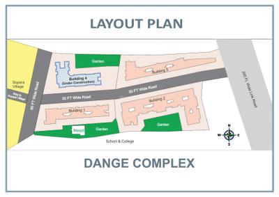 Project Image of 315.71 - 576.0 Sq.ft 1 BHK Apartment for buy in Dange Crown B Wing