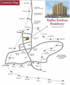 Project Image of 390.0 - 590.0 Sq.ft 1 BHK Apartment for buy in Mangalam Radhe Krishna Residency