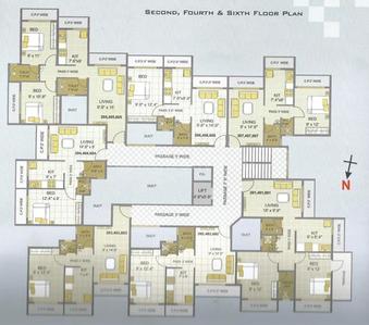 Project Image of 665.0 - 1030.0 Sq.ft 1 BHK Apartment for buy in Divya Residency