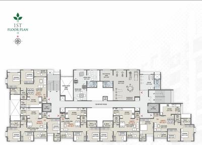 Project Image of 643.0 - 1042.0 Sq.ft 2 BHK Apartment for buy in Misty Park