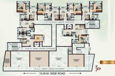 Project Image of 423.0 - 725.0 Sq.ft 1 RK Apartment for buy in Krsnaas Krishna Residency