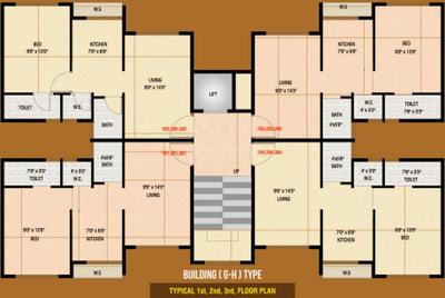 Project Image of 230.0 - 472.0 Sq.ft 1 RK Apartment for buy in Signature Desire F To L