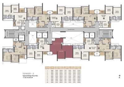 Project Image of 616.0 - 968.0 Sq.ft 2 BHK Apartment for buy in VTP Volare