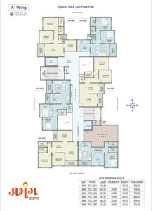 Project Image of 492.13 - 681.57 Sq.ft 1 BHK Apartment for buy in RK Abhang Heights A Building