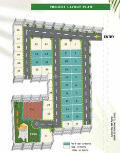 VR Shalvi Garden Layout Plan 4