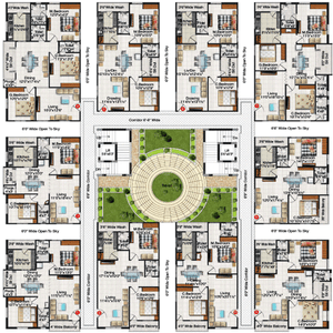 Project Image of 1145.0 - 1705.0 Sq.ft 2 BHK Apartment for buy in Green Meadows