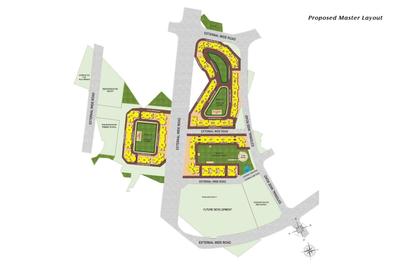 Project Image of 369.96 - 489.97 Sq.ft 1 BHK Apartment for buy in Raunak City Sector VI F2