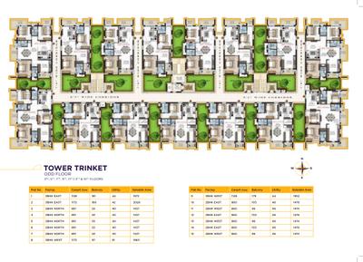 Project Image of 1067.0 - 2028.0 Sq.ft 2 BHK Apartment for buy in Vaishnavi Houdini