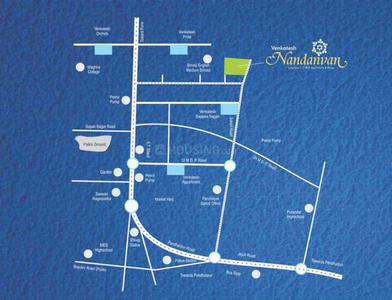 Project Image of 594.81 - 654.12 Sq.ft 2 BHK Apartment for buy in Venkatesh Nandanvan A Wing