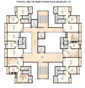 Project Image of 435.0 - 807.0 Sq.ft 1 BHK Apartment for buy in Nice World
