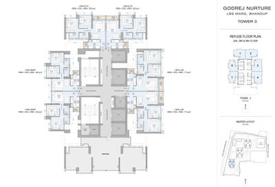 Project Image of 546.0 - 823.0 Sq.ft 2 BHK Apartment for buy in Godrej Nurture Tower 3