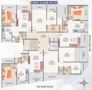 Project Image of 172.65 - 281.58 Sq.ft 1 RK Apartment for buy in Allyd Pearl