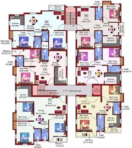 Project Image of 708.0 - 1115.0 Sq.ft 2 BHK Apartment for buy in Kalyan Grand Emerald