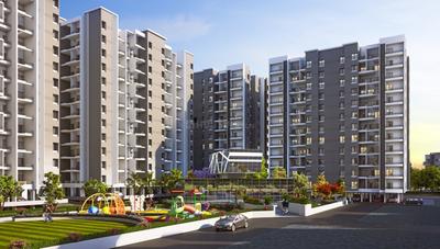 Project Image of 539.59 - 725.06 Sq.ft 2 BHK Apartment for buy in Majestique Manhattan I Building