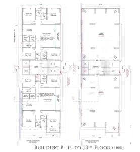 Project Image of 1295.97 - 1931.0 Sq.ft 3 BHK Apartment for buy in Avantis Rolex Tower