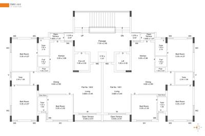 Project Image of 0.0 - 1118.16 Sq.ft 3 BHK Apartment for buy in Shreeji Twins