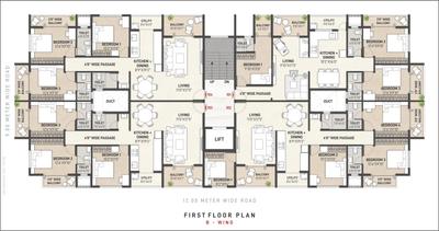 Project Image of 980.0 - 1628.0 Sq.ft 2 BHK Apartment for buy in Siyaram Avenues