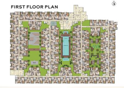 Project Image of 758.0 - 1621.0 Sq.ft 2 BHK Apartment for buy in Silversky The Springs Courtyard