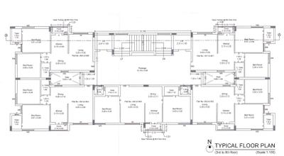 Project Image of 546.27 - 560.69 Sq.ft 2 BHK Apartment for buy in Shreenathji Shree Vraj Villa