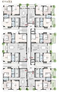 Project Image of 666.0 - 1367.0 Sq.ft 2 BHK Apartment for buy in Saket Evara