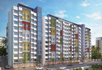 Project Image of 316.0 - 380.0 Sq.ft 1 BHK Apartment for buy in Aarav Subhash Residency Wing C And D
