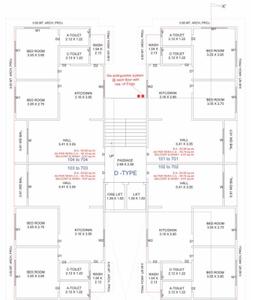 Project Image of 599.98 - 622.8 Sq.ft 2 BHK Apartment for buy in Rudra Vastu Palace Building B C D E