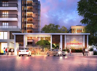 Project Image of 365.0 - 810.0 Sq.ft 1 RK Apartment for buy in Shree Ganesh Symphony Wing A And B