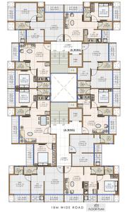 Project Image of 190.95 - 316.35 Sq.ft 1 RK Apartment for buy in JPrime Royal Residency