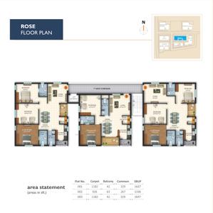 Project Image of 935.0 - 2088.0 Sq.ft 2 BHK Apartment for buy in Gk Festoon