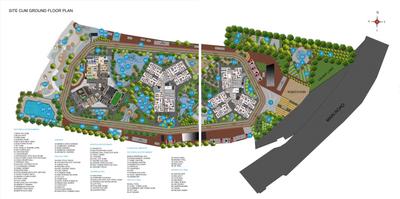 Project Image of 1307.0 - 2581.0 Sq.ft 2 BHK Apartment for buy in Casagrand Aquagrove