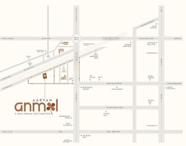 Project Image of 850.35 - 865.85 Sq.ft 3 BHK Apartment for buy in Aaryan Anmol