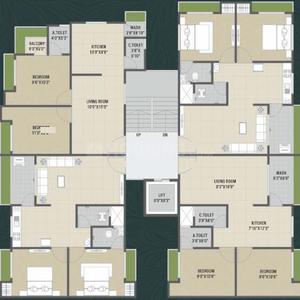 Project Image of 750.0 - 1136.0 Sq.ft 1 BHK Apartment for buy in Salasar Icon