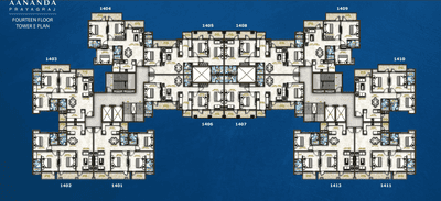 Project Image of 1140.0 - 1590.0 Sq.ft 2 BHK Apartment for buy in Omaxe Aananda