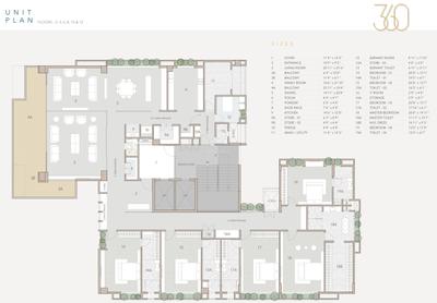 Project Image of 5073.46 - 5083.36 Sq.ft 5 BHK Apartment for buy in Raama Three60
